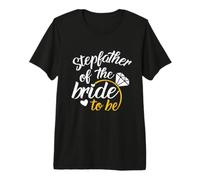 Beau-père de la Future mariée Grand Jour de Mariage T-Shirt Haut de Gamme