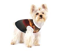 Beau Phoenix Petit gilet en coton pour petits chiens - T-shirt respirant avec impression unique - Vêtements d'été pour chiots et chats