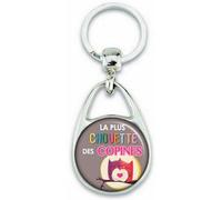 Beau porte clés La plus chouette des copines