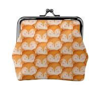 Beau porte-monnaie Fox A - Petit porte-monnaie en cuir synthétique - Pour femme