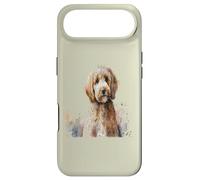 Beau Portrait Aquarelle de gribouillage doré Coque pour iPhone Air