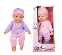 BEAU Poupée bébé souple 40 cm avec son