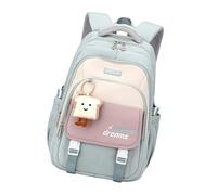 Beau sac à dos simple Sac de voyage Sacs à livres Sac à dos pour l'école Collège Sac Preppy à la mode pour homme et femme Cadeaux Sac à dos décontracté pour l'école, vert