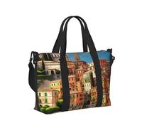 Beau sac à main léger imprimé Italie pour femmes hommes sac à main voyage week-end vacances courts voyages