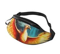 Beau sac banane Phoenix pour homme et femme - Sac banane étanche - Sac banane de sport en plein air
