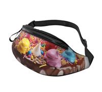 Beau sac banane pour homme et femme avec inscription « Happy Birthday » - Sac banane tendance - Petit sac banane d'extérieur