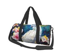Beau sac de sport imprimé fleurs de paon avec poche humide et compartiment à chaussures, sac de voyage pour homme et femme, Belle fleur de cacatoès, Taille unique, Sac de voyage