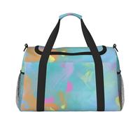 Beau sac de sport pour femme - Sac de sport avec compartiment, sac fourre-tout pour homme et femme - Sac fourre-tout pour femme, Noir , Taille unique