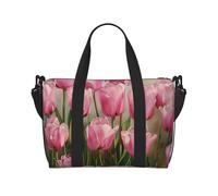 Beau sac de voyage à imprimé de fleurs, léger, résistant à l'eau, sac de gym et de voyage pour hommes, femmes et adolescents, Beautiful Flowers, Taille unique, Sac de voyage