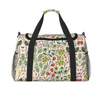 Beau sac de w nd imprimé fleurs, sac de gym avec bagage à main, sac de w nd, sac fourre-tout