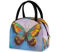 Beau sac fourre-tout réutilisable pour le déjeuner avec une poche frontale et un sac isotherme isotherme pour la rentrée, le travail, le pique-nique, la pêche, la plage