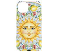 Beau Soleil méditerranéen été Citron Baroque Art Coque pour iPhone 15 Plus
