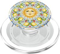 Beau Soleil méditerranéen été Citron Baroque Art PopSockets PopGrip pour MagSafe
