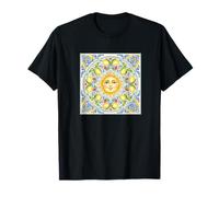 Beau Soleil méditerranéen été Citron Baroque Art T-Shirt