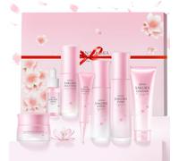 BeauBase 7pièces Sakura Coffret Cadeau Femme Soin Visage Luxe