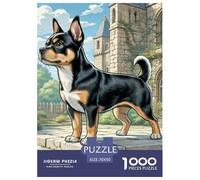 Beauceron 1000 Pièces Puzzles DIY Divertissement Puzzles Classiques Chien de Compagnie Puzzle De Qualité Supérieure pour Adultes Et Enfants À Partir De 14 Ans70x50cm/1000pcs