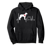 Beauceron Chien Heartbeat EKG Funny Beauce Shepherd Owner Sweat à Capuche