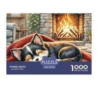 Beauceron Puzzle 1000 Pièces Jeux Éducatif Défi Jouets Cadeaux Chien de Compagnie Puzzle De Qualité Supérieure Adultes Et Enfants Dès 14 Ans70x50cm/1000pcs