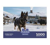 Beauceron1000 Pièces PuzzleChien Adultes/Enfants, Puzzle Qualité Supérieure, Le Cabanon De L'Artiste, Détente & Relaxation 70x50cm/1000pcs