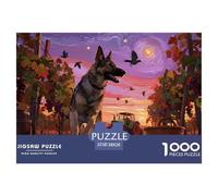 Beauceron1000 Pièces PuzzleChien Contes Magiques, Adultes/Enfants, Puzzle Qualité Supérieure, Fantaisie, Détente 38x26cm/1000pcs
