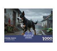 BeauceronPuzzle 1000 Pièces Chien Adultes Et Enfants, Puzzle De Qualité Supérieure, Fantaisie, Jeu Éducatif, Peinture Art 38x26cm/1000pcs
