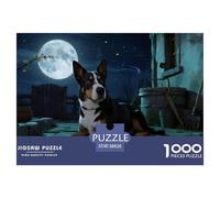 BeauceronPuzzle 1000 Pièces Chien Contes Magiques, Adultes/Enfants, Décoration Intérieure, Cadeau 38x26cm/1000pcs