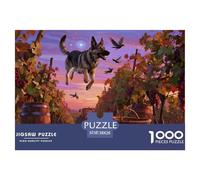 BeauceronPuzzle Adulte 1000 PiècesChien Contes Magiques, Adultes/Enfants, Illustration Originale, Puzzle Qualité Supérieure, Détente 38x26cm/1000pcs