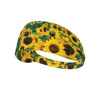 Beaucoup de Beaux tournesols,Bandeau de Sport Unisexe, Bandeau élastique Multi-usages pour Cheveux