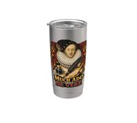 Beaucoup de bruit autour de la paternité de De Vere Shakespeare Gobelet isotherme en acier inoxydable double paroi