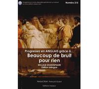 Beaucoup de bruit pour rien Edition bilingue français-anglais - William Shakespeare - Vasseur - broché - Méthode de langue