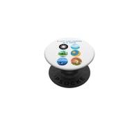 Beaucoup de Choses Peuvent Arriver en 6 Jours - Création de professeurs d'école et d'enfants PopSockets PopGrip Adhésif