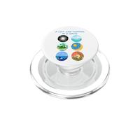 Beaucoup de Choses Peuvent Arriver en 6 Jours - Création de professeurs d'école et d'enfants PopSockets PopGrip pour MagSafe