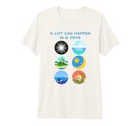 Beaucoup de Choses Peuvent Arriver en 6 Jours - Création de professeurs d'école et d'enfants T-Shirt Haut de Gamme
