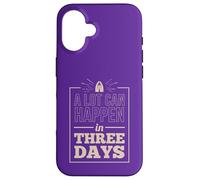 Beaucoup de Choses Peuvent Arriver en Trois Jours Coque pour iPhone 16