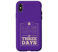 Beaucoup de Choses Peuvent Arriver en Trois Jours Coque pour iPhone X/XS