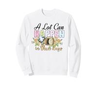 Beaucoup de Choses Peuvent se Passer en 3 Jours Reto Vintage Christian Easter Day Sweatshirt