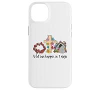 Beaucoup de Choses Peuvent se Passer en 3 Jours : Une fête de Pâques Florale rétro Vintage Coque pour iPhone 14 Plus