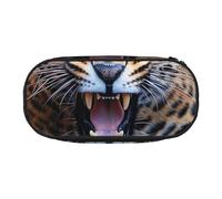 Beaucoup de grenouilles chantent sur les branches de papillons d'été en tissu Oxford avec motif spacieux pour l'école, le bureau, les voyages - Trousse multi-usage pour papeterie et maquillage