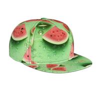 Beaucoup de pièces de chapeau de soleil sportif pastèque, casquette décontractée de tous les jours, casquette de baseball réglable, convient pour les voyages et le quotidien, noir