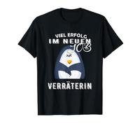 Beaucoup de succès dans Le Nouveau Travail Trahir Adieu Changement de Travail T-Shirt Graphique avec Valeur, Homme, Noir, M