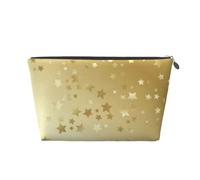 Beaucoup d'étoiles dorées sans Soudure, Trousse de Toilette Trousse de Maquillage Sac à cosmétiques Trousse de Toilette de Voyage Portable