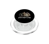 Beaucoup Peut Arriver en 3 Jours Pâques Jésus est ressuscité chrétien PopSockets PopGrip pour MagSafe