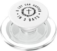 Beaucoup Peut se Produire dans 3 Jours d'élève de Pâques PopSockets PopGrip pour MagSafe