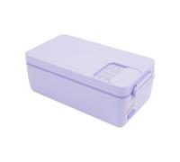 Beaudreaul Boîte à déjeuner électrique portable 40 W 1 l avec écran LED - Temps de chauffage réglable et temps d'isolation - Pour la maison, les voyages, l'extérieur, etc - Violet