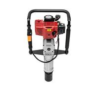 Beaudreaul Piquet à essence 1900 W 2 temps Pilote de pieu à essence 52 cc T Post Driver 800-2800 BPM Cadre de clôture portable réglable pour jardin, route, clôture agricole