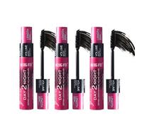 BeauFairy 3D Noir Mascara Ensemble, 3 Pièces, Fibre de Soie Volume Mascara, Waterproof Longue Durée Volumateur Allongeant Curling, Pour Des Cils Démultipliés, Revitalise vos Cils #055