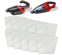 beaufan Lot de 10 sacs filtrants compatibles avec Einhell Power X-Change TE-VC 18 Li-Solo & TE-HV 18/06 Li-Solo Aspirateur à main sans fil