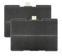 Beaufan Lot de 2 filtres à charbon actif pour hotte aspirante, compatibles avec Siemens LZ53451, LZ53450, rechange pour Neff Z5102X1, Z5102X5, également compatible avec Bosch DHZ5345, DHZ5346