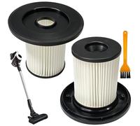 Beaufan Lot de 2 filtres HEPA avec 1 brosse de nettoyage compatibles avec Bosch Unlimited 6 modèles : BCS611, BCS612, BBS611, BBS612, BSS61, BCS61, BKS611, BLS612
