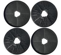 Beaufan Lot de 4 filtres à charbon actif CBCF002 Compatibles avec CIARRA CBCS6201, CBCB6201, CBCB6736C, CBCS6906D, CBCB6906D, CBCS9201, CBCB9201